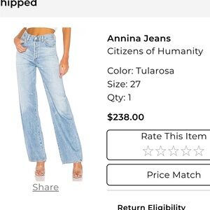Citizens of Humanity Tularosa Flare Jeans
